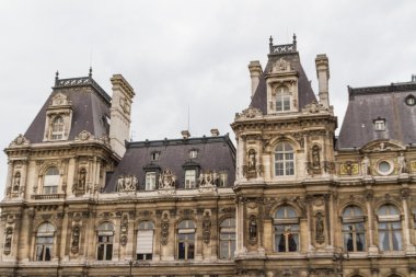 Tarihi bina Paris'te Fransa
