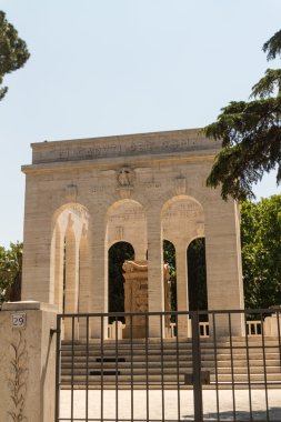mezarda düşmüş sırasında savunma Roma, İtalya