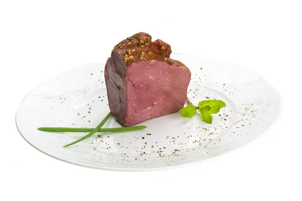 Wędzonego mięsa wołowego — Zdjęcie stockowe