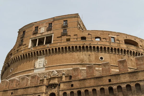 The Mausoleum of Hadrian, usually known as the Castel Sant'Angel — Stock Photo, Image