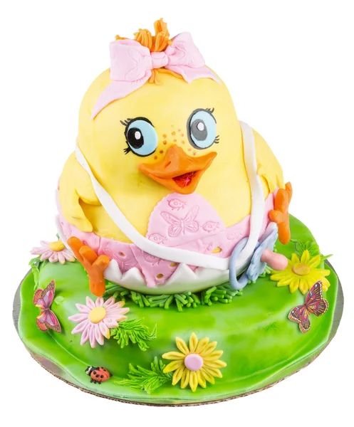 Children cake Chicken — Stock Photo, Image