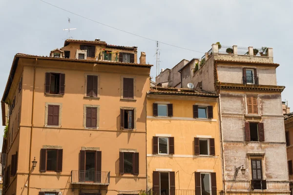 Rome, Italië. typische architectonische details van de oude stad — Stockfoto