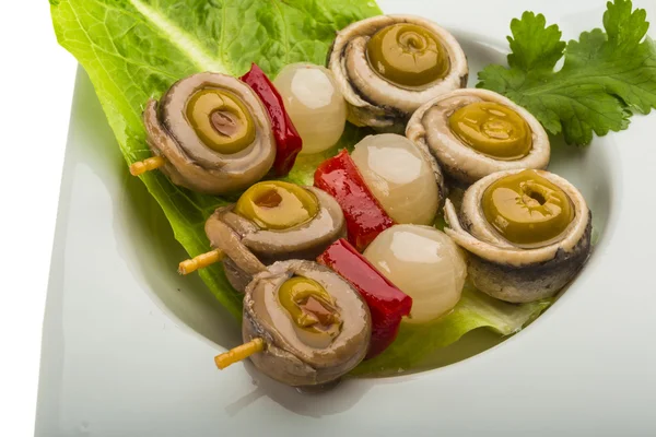 Anchovy rolls — Stock Photo, Image