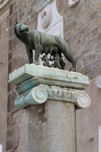 建筑遗址和古列在罗马，意大利 — 图库照片