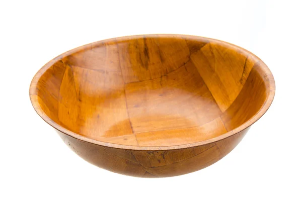 Oriental wood bowl — Stock Photo, Image