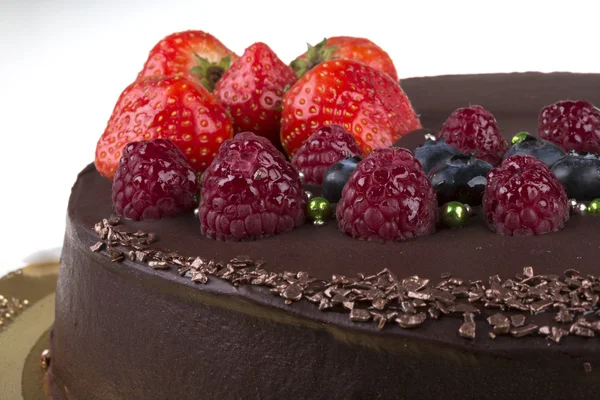 Chocolate mousse cake — Stock Photo, Image