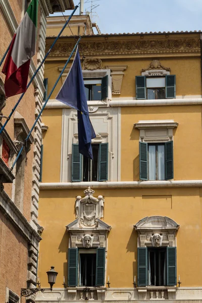 Roma, İtalya. eski şehrin tipik mimari detaylar