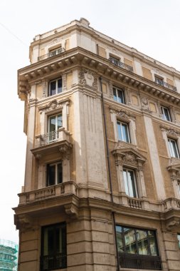 Roma, İtalya. eski şehrin tipik mimari detaylar