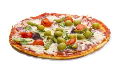 salamlı pizza