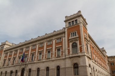 Roma, İtalya. eski şehrin tipik mimari detaylar