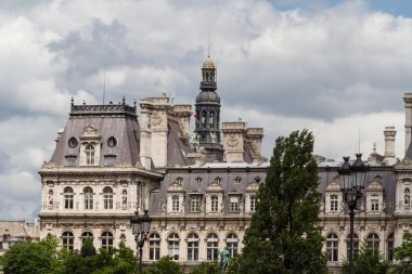 Tarihi bina Paris'te Fransa