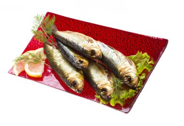 füme sprat - iştah açıcı aperatif