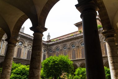 Roma, İtalya. eski şehrin tipik mimari detaylar