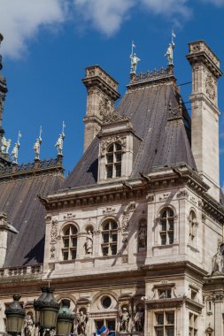 Tarihi bina Paris'te Fransa