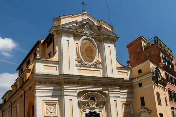 Great church in center of Rome, Italy. — Stock Photo, Image