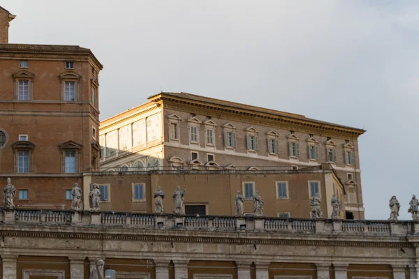 Buildings in Vatican, the Holy See within Rome, Italy. Part of S — Stock Photo, Image