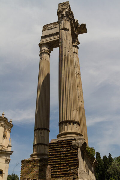 Ruins by Teatro di Marcello, Rome - Italy