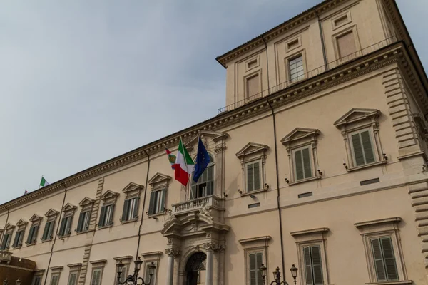 Řím, consulta v quirinale náměstí. — Stock fotografie