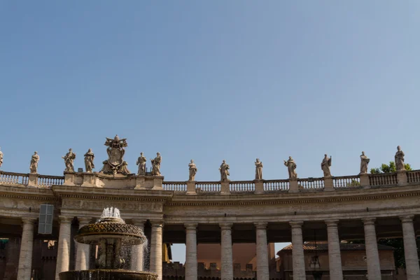 Edificios en el Vaticano, la Santa Sede en Roma, Italia. Parte de S — Foto de Stock