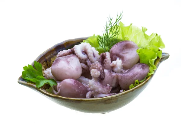 Marinated octopus — Stock Photo, Image