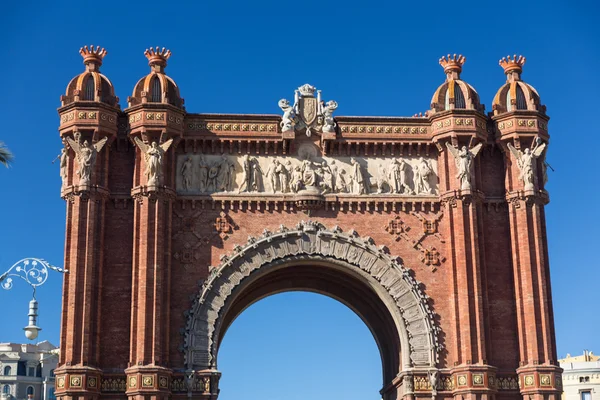 Barcelona łuk triumfalny — Zdjęcie stockowe