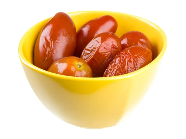 Pickled red tomatoes — Stock Photo, Image