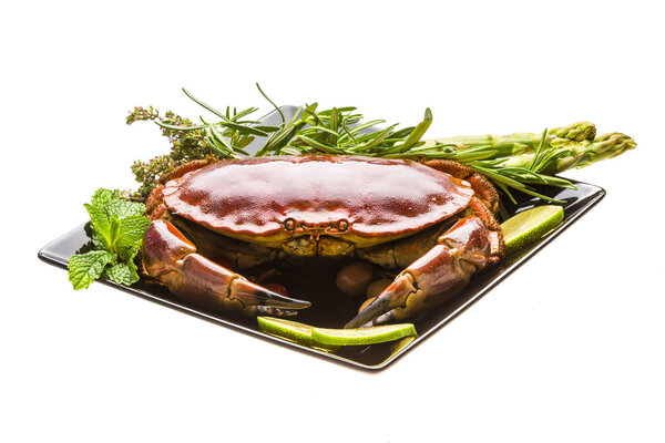 Big boiled crab