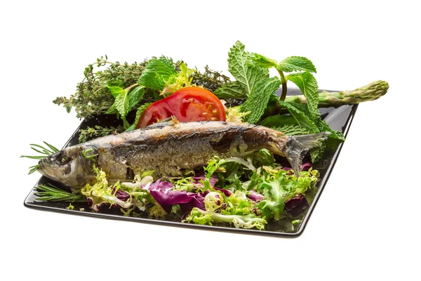 Grilled Herring — Stock Photo, Image