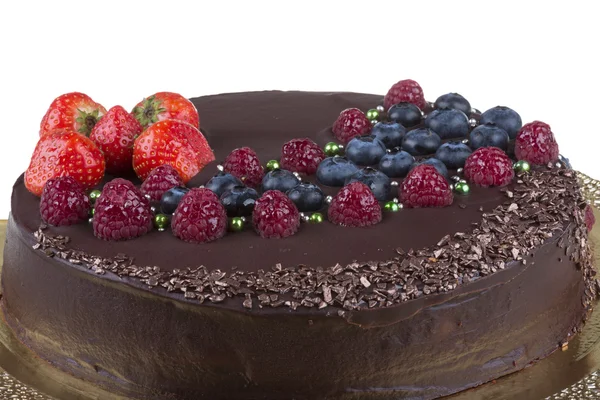 Chocolate mousse cake — Stock Photo, Image