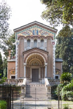 Roma, İtalya. eski şehrin tipik mimari detaylar