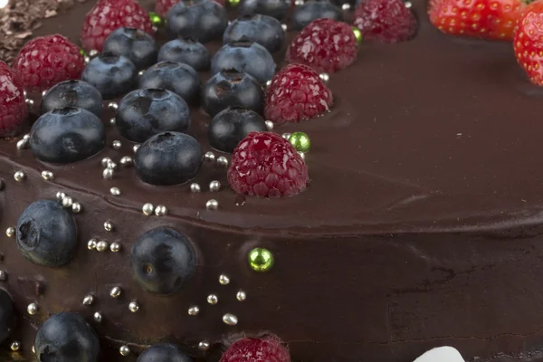 Chocolate mousse cake — Stock Photo, Image