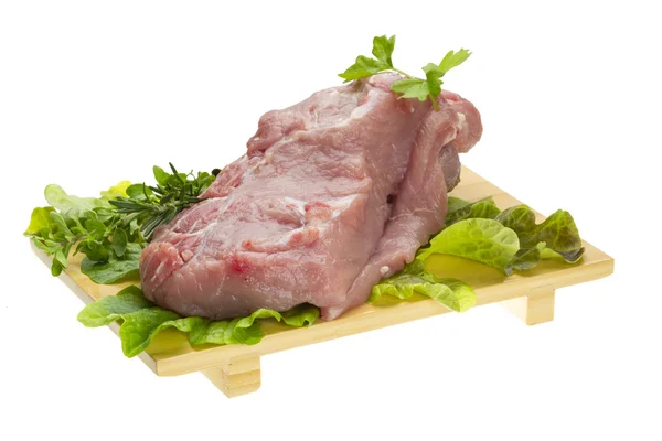 М'ясо свинина сировини — стокове фото