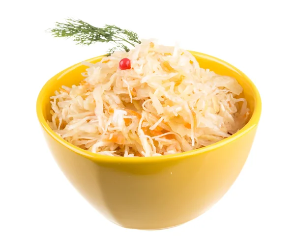 Sauerkraut - comida nacional rusa — Foto de Stock