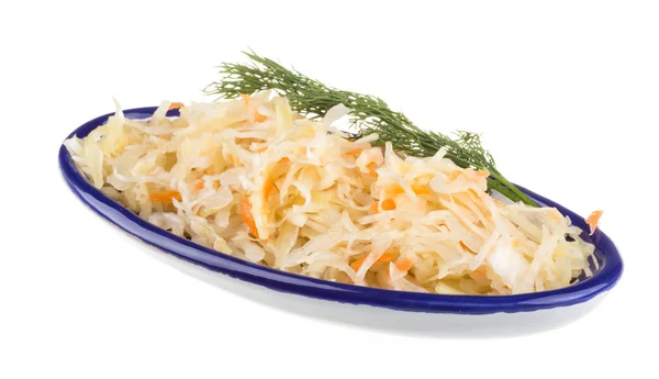 Sauerkraut - russisches Nationalgericht — Stockfoto