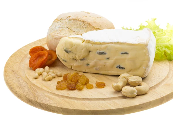 A piece of Brie cheese — Stock Photo, Image