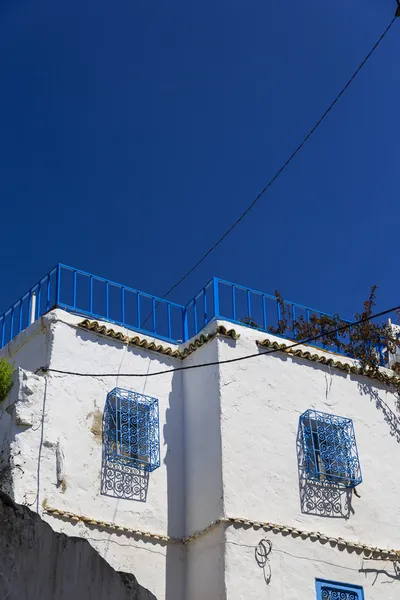 Gamla arabiska stadsdelen i Tunisien - sidi bu sade — Stockfoto