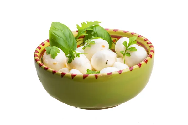 Mozzarella otlar ile — Stok fotoğraf