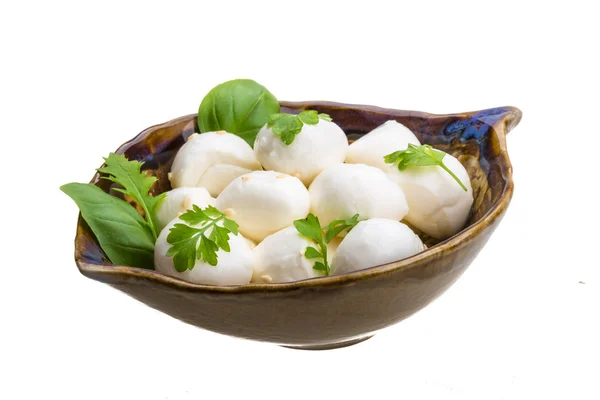 Mozzarella met kruiden — Stockfoto