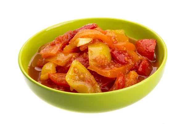 Letcho in a bowl — Stock Photo, Image