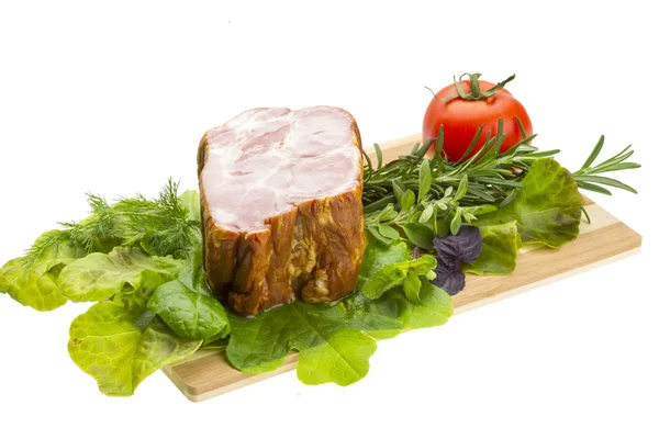 Bacon med grönsaker — Stockfoto