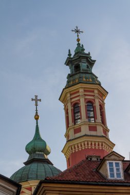 centrum van de stad van Warschau, Polen