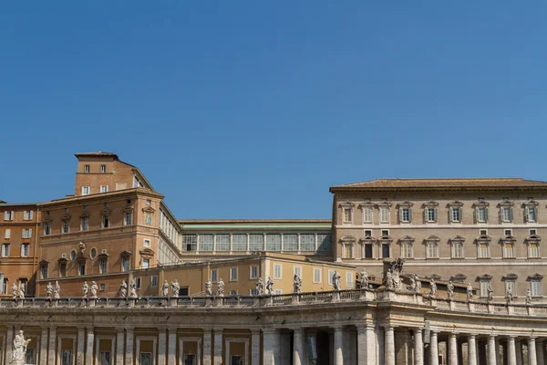 Byggnader i Vatikanen, Vatikanstaten i Rom, Italien. del av s — Stockfoto