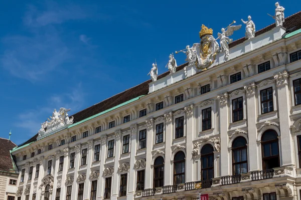 Палацу Хофбург і пам'ятник. Vienna.Austria. — стокове фото