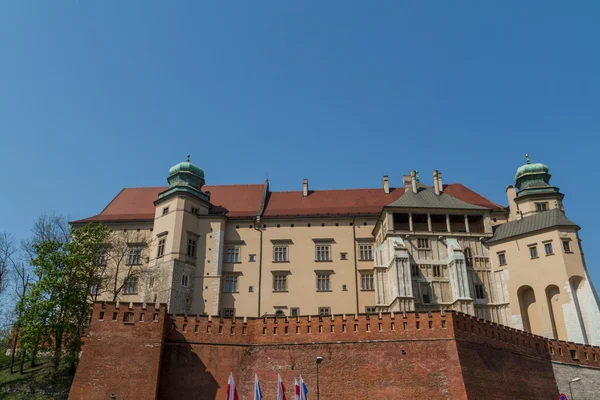 Královský hrad wawel, Krakov — Stock fotografie
