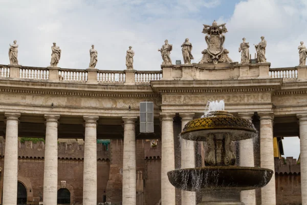 Edificios en el Vaticano, la Santa Sede en Roma, Italia. Parte de S —  Fotos de Stock