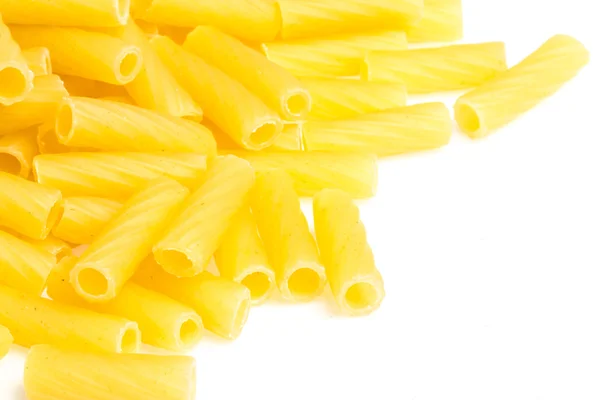Makro närbild av penne pasta bakgrundsstruktur — Stockfoto