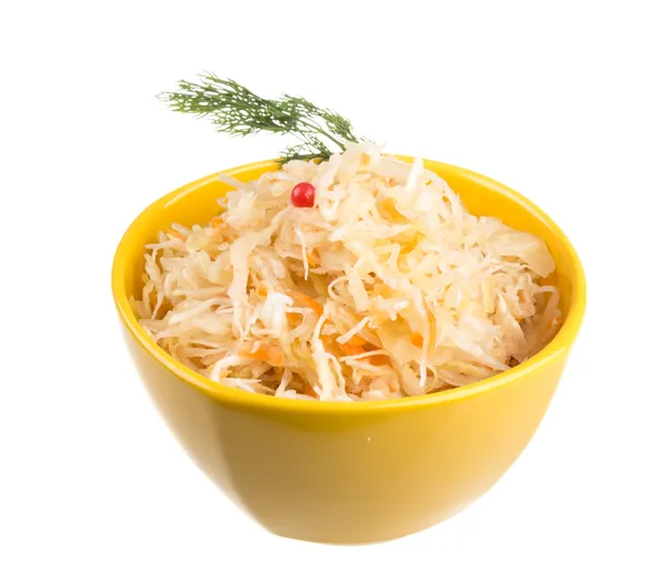 Sauerkraut - Russian national food — Stock Image Sauerkraut - Russian national food Stock Picture