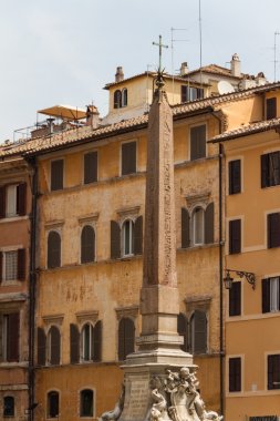 Roma, İtalya. eski şehrin tipik mimari detaylar