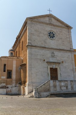 Roma, İtalya. eski şehrin tipik mimari detaylar