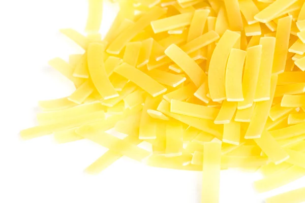 Uncooked Yellow Noodles — Stock Photo, Image
